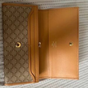 Celine Beige and Camel Wallet